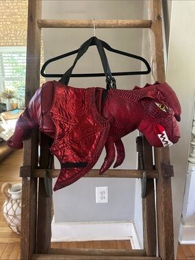 HALLOW'S EVE DEVILSTEP IN SHOULDER COSTUME TAIL WINGS HALLOWEEN 3-7 YEARS